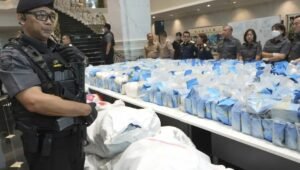 Thai officials confiscate over 2 tons of crystal methamphetamine valued at more than $90 million