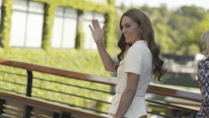 Princess Kate Makes Appearance at Wimbledon to Present Women’s Singles Trophy