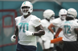 Bayron Matos of Miami Dolphins Airlifted to Hospital Following Training Camp Injury