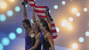 U.S. Closes Swim Worlds with Relay World Record to Lead Medal Count